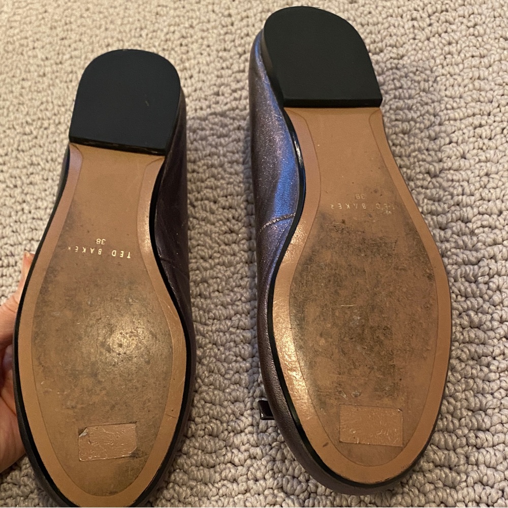 Ted Baker cobalt flats - Picture 5 of 5